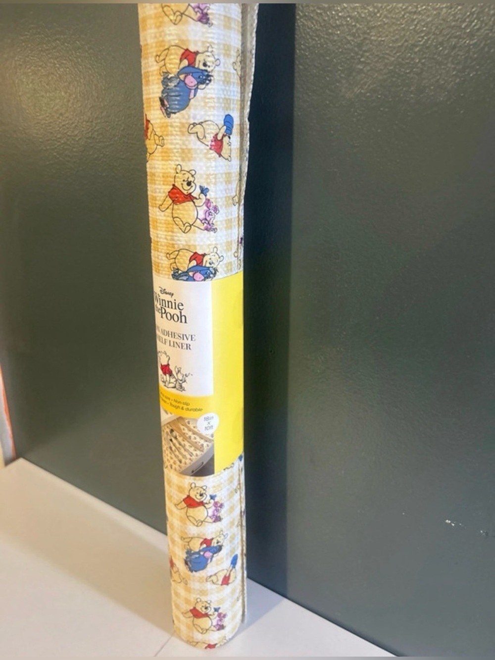 Disney Winnie The Pooh Non Adhesive Shelf Liner New In Pkg 18 " X 10